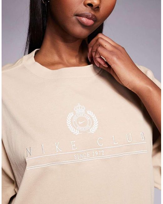 Nike Natural Graphic Print T-shirt