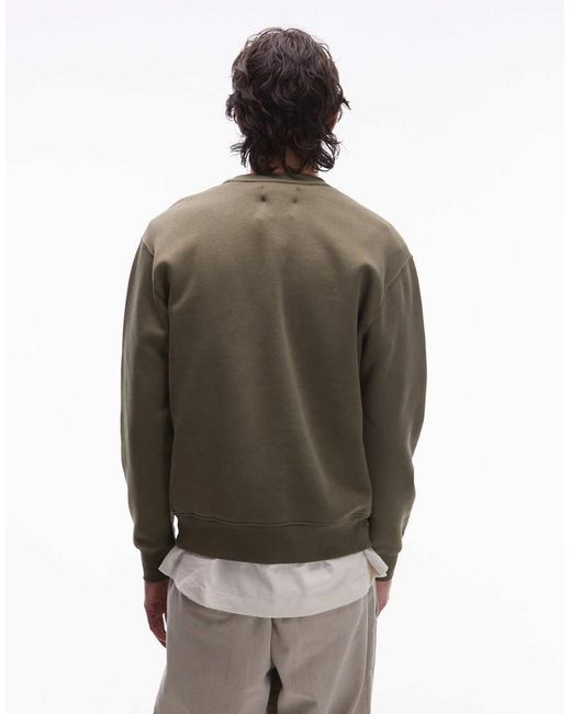 Sudadera Con Logo De -Verde Nike de hombre de color Gray