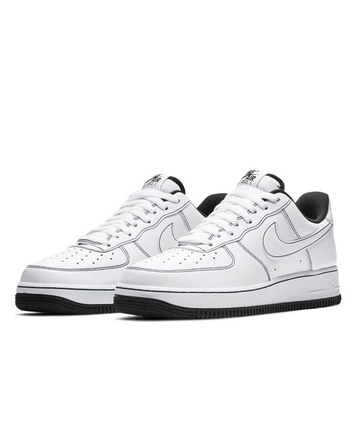 Nike Air Force 1' 07 Stitch - Sneakers in het Wit voor heren | Lyst NL