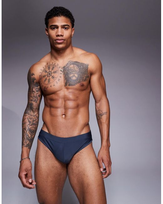 Slip ASOS pour homme en coloris Blue