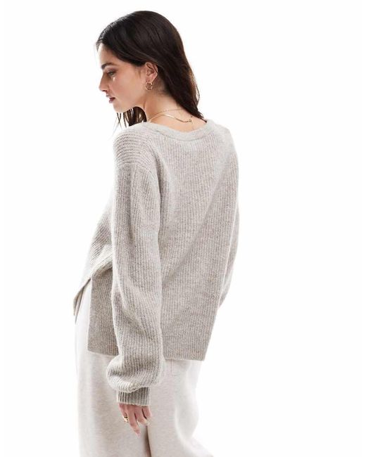 Vila Multicolor V Neck Jumper