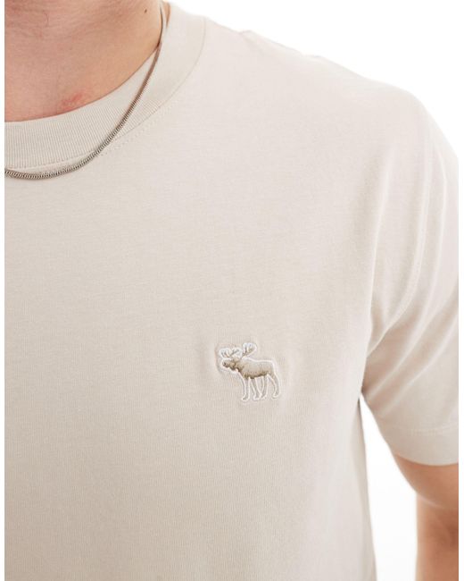 Abercrombie & Fitch – 5er-pack t-shirts in White für Herren