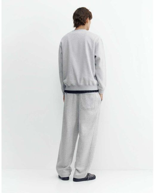 Pull&Bear Ruimvallende Sweatshirt in het Gray voor heren