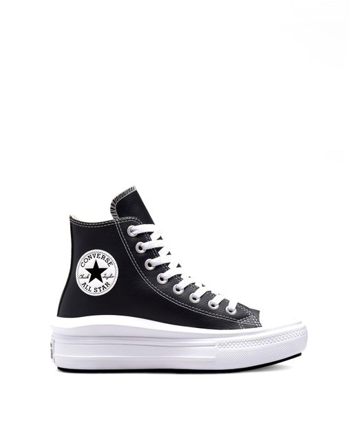 Converse White – chuck taylor all star move – sneaker mit plateausohle