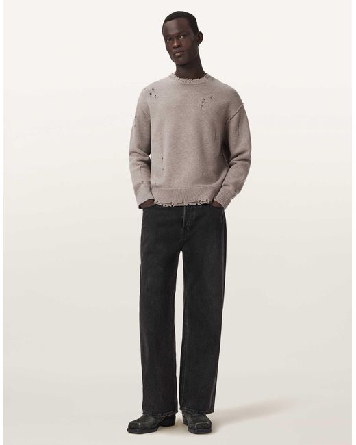 Wolf - pull ras AllSaints pour homme en coloris Natural