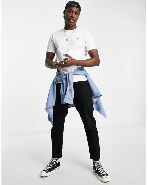 Levi's White Original Small Batwing T-Shirt for men