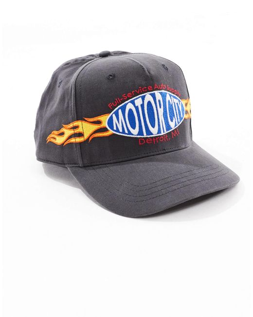 Hollister – e snapback-cap mit automotiv in Multicolor für Herren