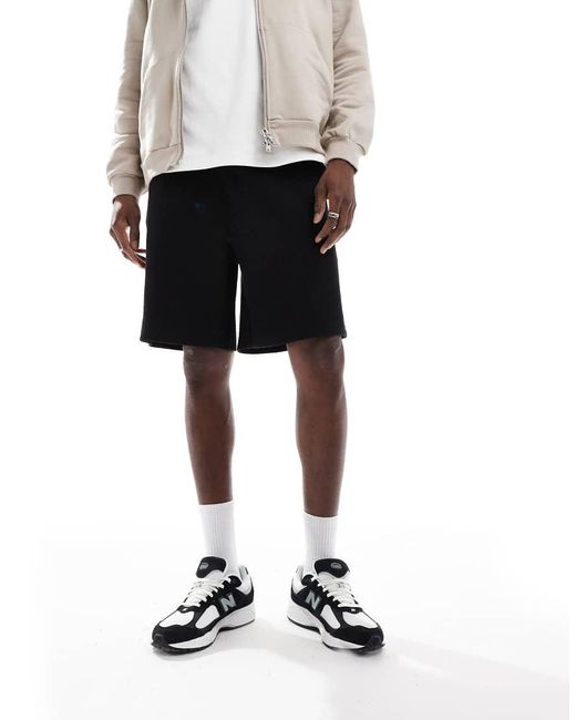 ASOS Oversized Short Met Wafeltextuur in het White voor heren