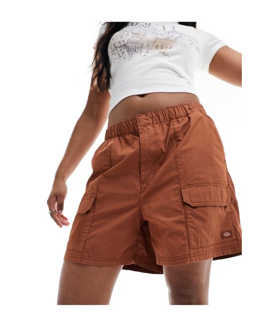 Dickies Brown Fisherville Cargo Shorts