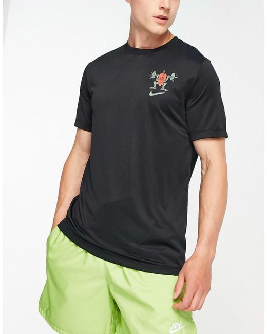 Nike Black Dri-fit 'drop It Like Its Hot' T-shirt for men