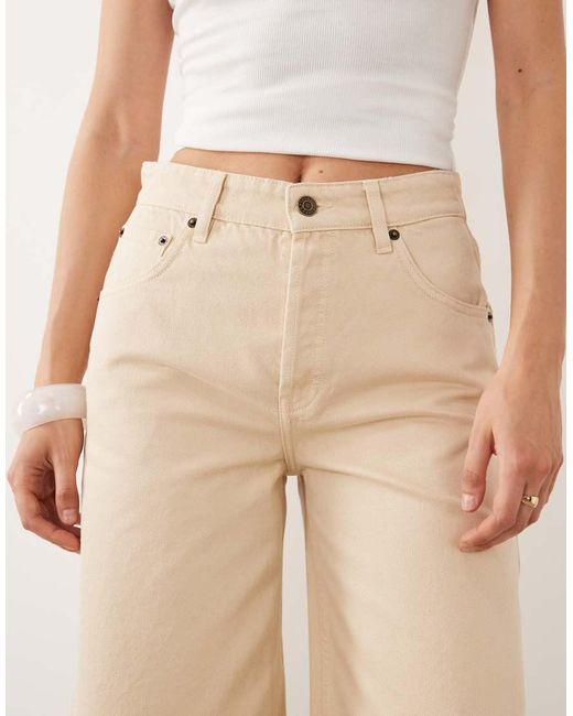 Mango Natural Bermuda Shorts