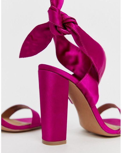 fuschia pink wide fit shoes