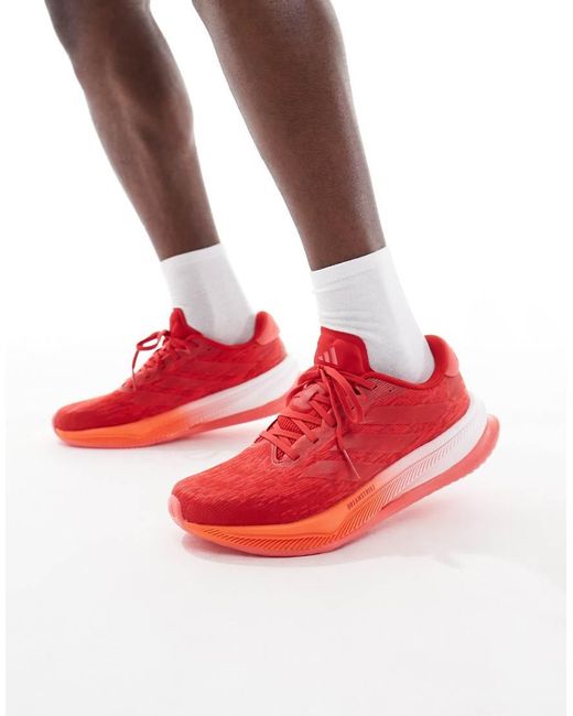 Zapatillas De Deporte Rojas Supernova Comfortglide De Adidas Running Adidas Originals de hombre de color Red