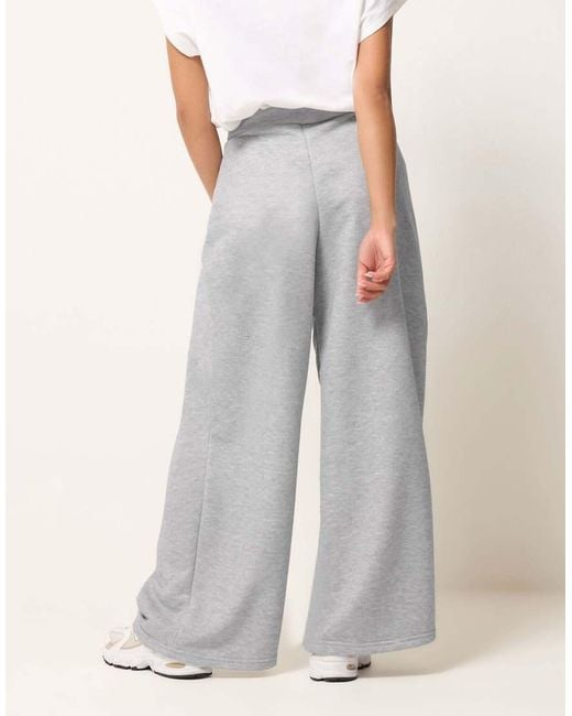 PixieGirl White Petite Pleated Wrap Trousers