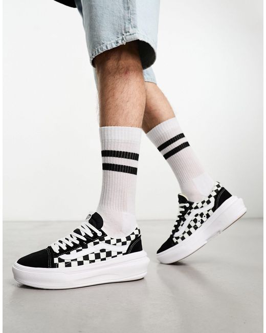 Vans Old Skool Shoes - Sherpa Checkerboard/Black