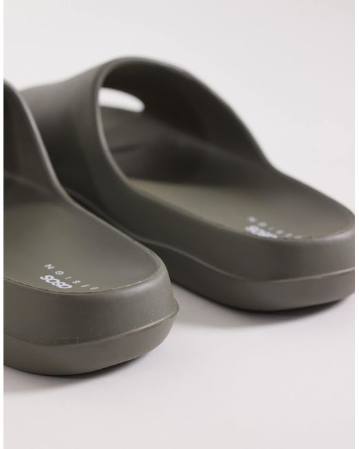 ASOS Gray Chunky Slides for men