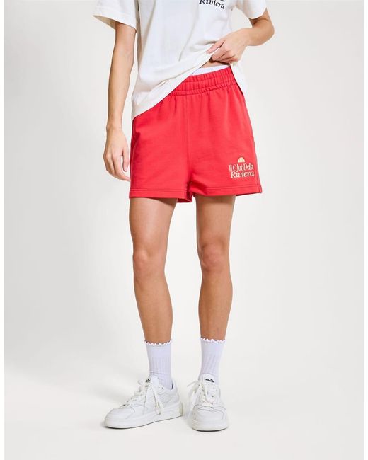 Ellesse Red Finocco Short
