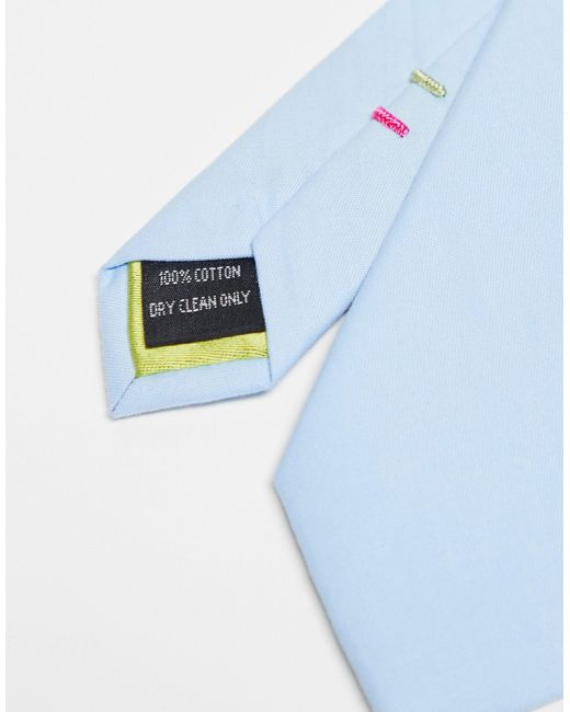 Twisted Tailor White Buscot Tie for men