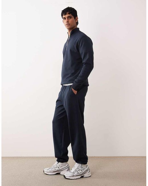 ASOS Blue Co-ord Oversized joggers for men