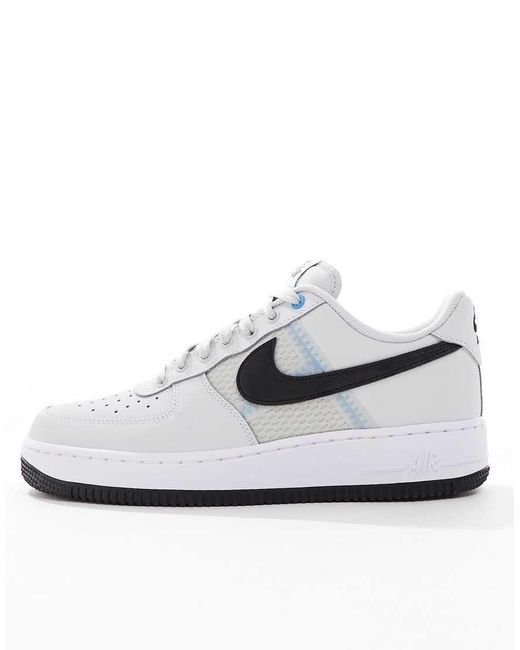 Nike Blue Air Force 1'07 Lv8 Trainers