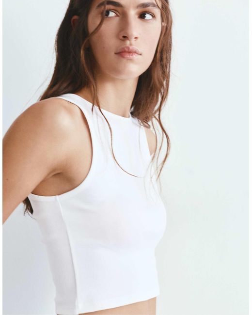 Débardeur Pull&Bear en coloris Blue