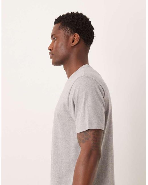 ASOS Natural Essentials Regular Fit T-shirt for men