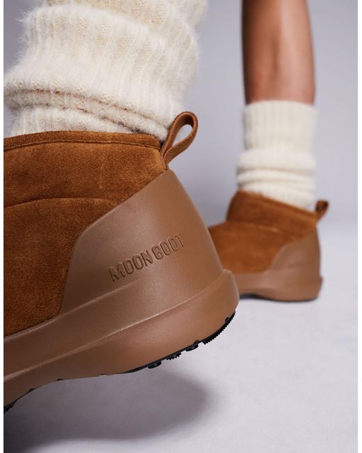 Moon Boot Brown Moonboot Luna Low Boots