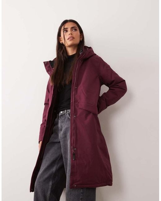 Regatta Red Waterproof Hooded Ramona Insulated Jacket