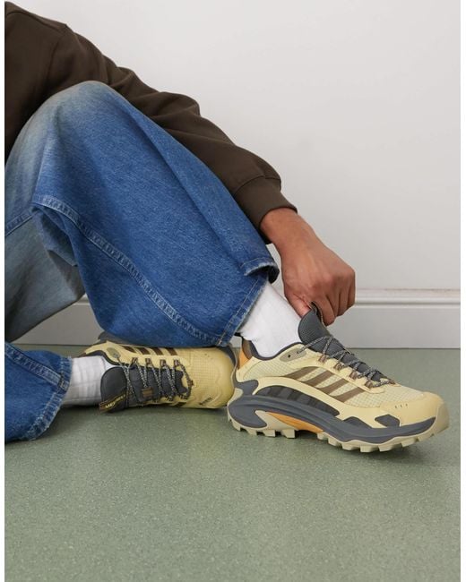 Merrell Blue Moab Speed 2 Gtx Trainers for men