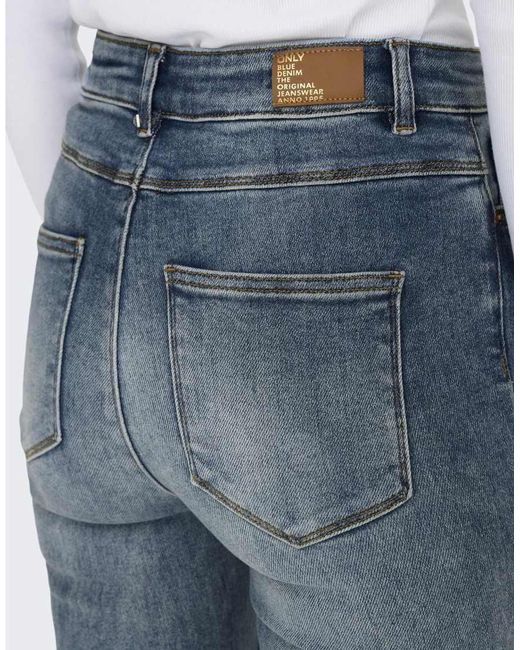 ONLY Blue Flared Fit Jeans