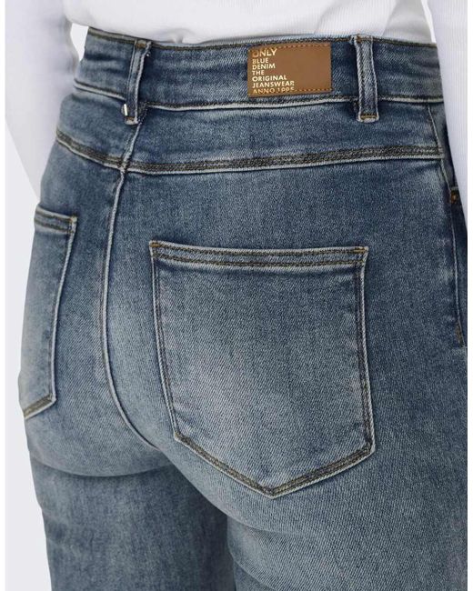 ONLY Blue Flared Fit Jeans