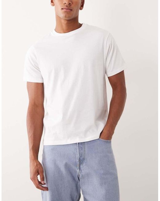 ASOS Blue Essentials 3 Pack Regular Fit T-shirt for men