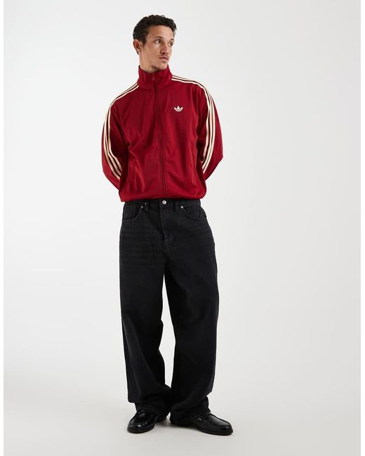 Adidas Originals Red Firebird Track Top for men