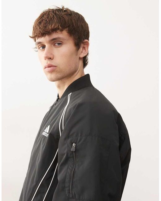 Adidas Originals Gray Teamgeist Padded Jacket for men