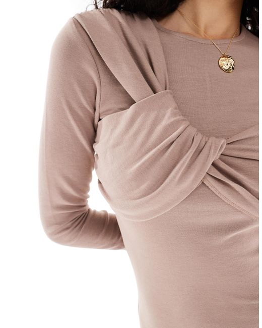 4th & Reckless Pink – maxikleid