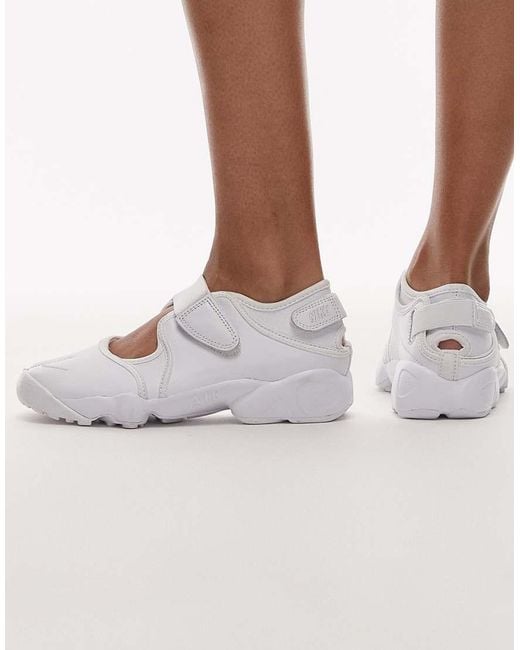 Nike White Air Rift Trainers