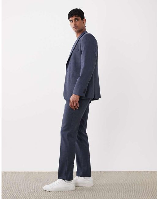 ASOS Blue Slim Suit Pants for men