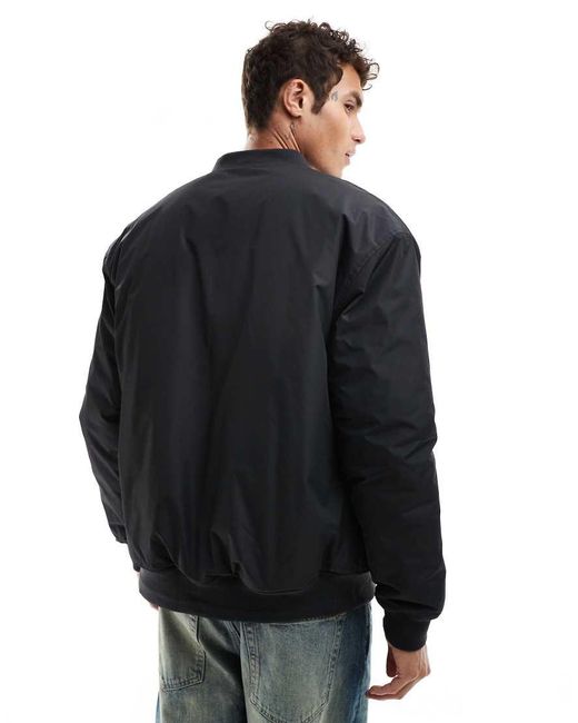 Threadbare Regenbestendig Bomberjack in het Black voor heren