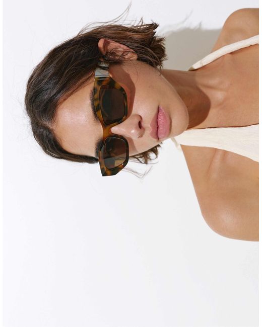 Lunettes Pull&Bear en coloris Natural