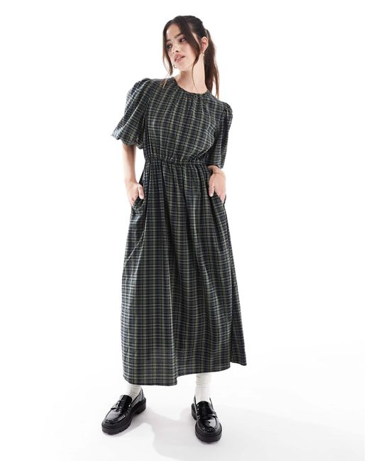 Threadbare Black – midikleid