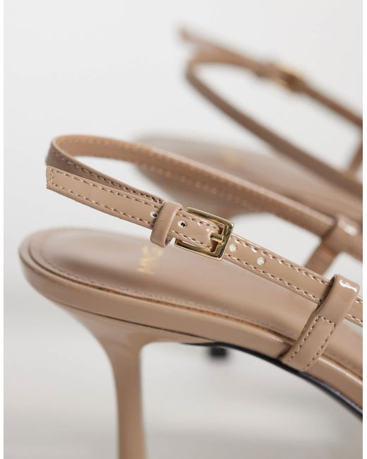 Mango White – spitze absatzschuhe