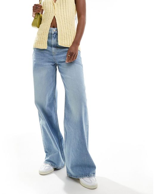 Mango Blue – oversize-jeans