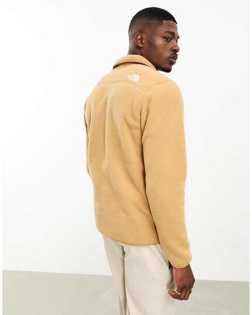 The North Face – shispare – sweatshirt aus hochflorigem fleece in White für Herren