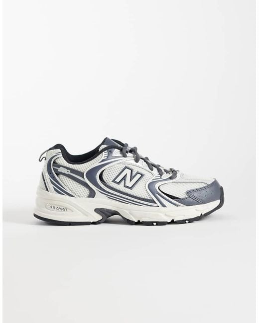 New Balance White 530 Trainers