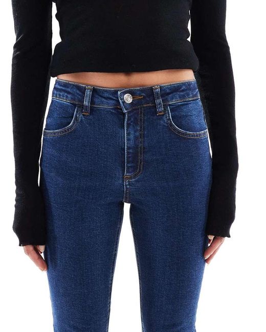 Miss Selfridge Blue Skinny Jeans