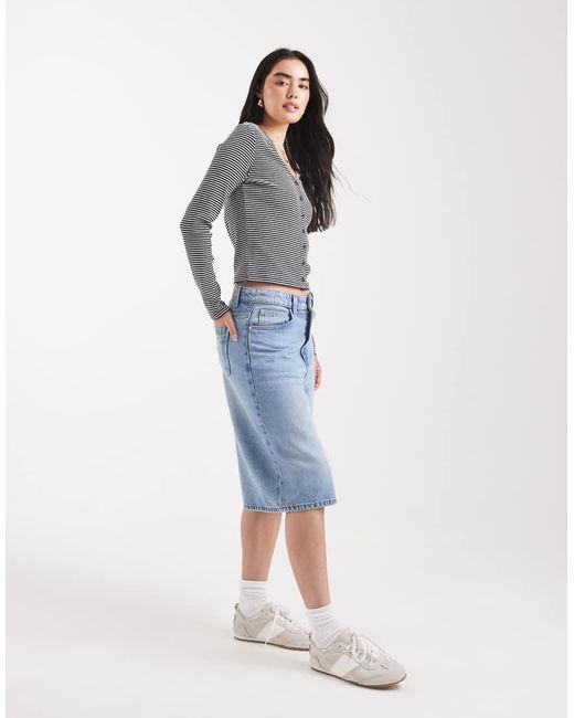 Levi's Gray Muse Long Sleeve Button Front T-shirt