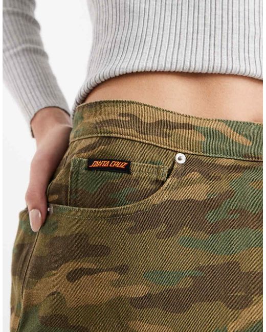 Santa Cruz Green Classic Mini Skort