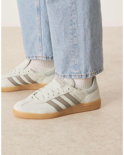 Adidas Originals Blue Handball Spezial Trainers for men