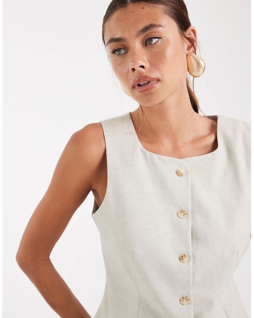 Gilet Vero Moda en coloris White