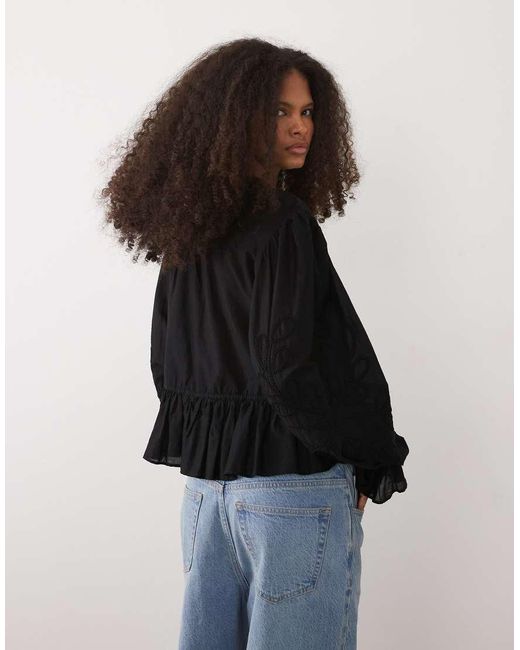 Blusa Stretta di Mango in Black
